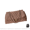 Sac Main Femme Daim Tendance Rose / 38X21X12Cm À Main Femme
