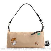 Sac Main Femme Dessin - modèle Kaki / 28x6.5x14cm - Sac Roche ™