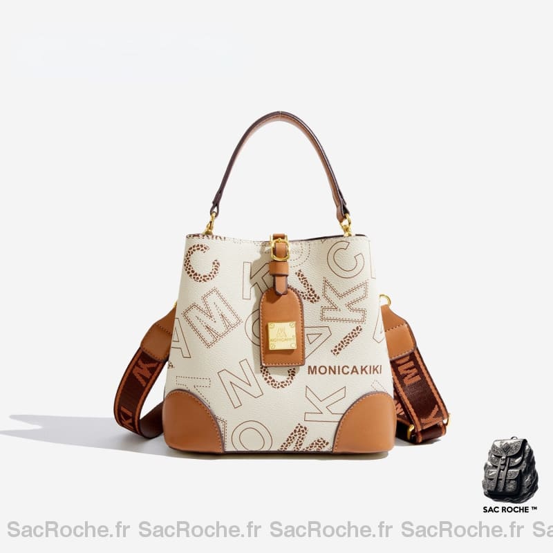 Sac Main Femme Dynamique Blanc À