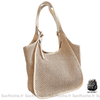 Sac Main Femme Ecru Élégant Beige / 39X11X28Cm À