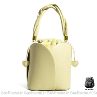 Sac Main Femme Élégant 60 Vert / 15X16X14Cm À