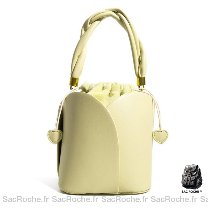 Sac Main Femme Élégant 60 Vert / 15X16X14Cm À