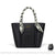 Sac Main Femme Élégant - modèle Noir - Sac Roche ™