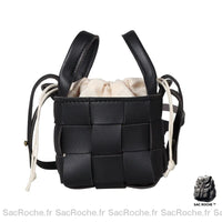 Sac main femme élégant - modèle Noir - Sac Roche ™