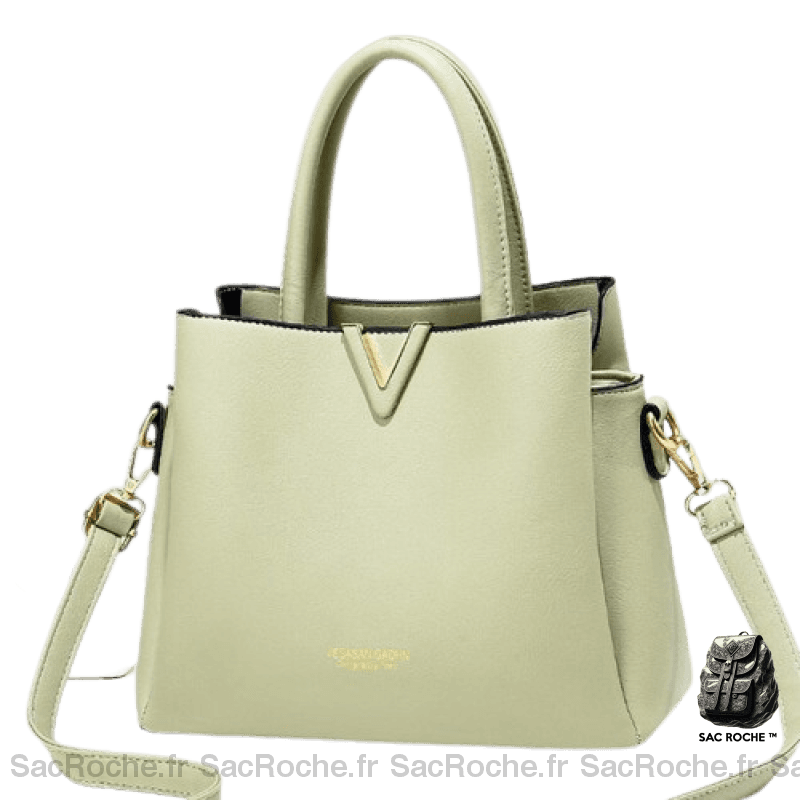 Sac Main Femme Élégant Vert À Main Femme