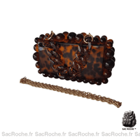 Sac Main Femme Été 2018 - modèle Marron / 23x13.5x6cm - Sac Roche ™