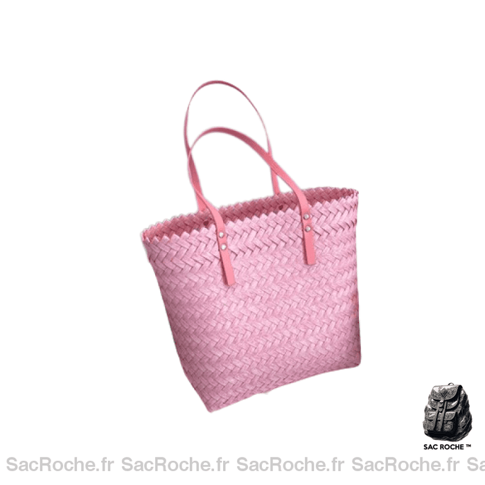 Sac Main Femme Été 2019 Rose / 39X13X30Cm À