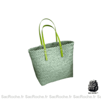 Sac Main Femme Été 2019 - modèle Vert / 39x13x30cm - Sac Roche ™