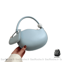 Sac Main Femme Été 2021 - modèle Bleu clair / 22x14x6cm - Sac Roche ™