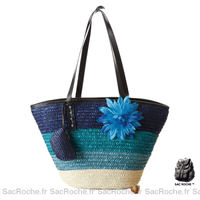Sac Main Femme Été 2022 - modèle Bleu - Sac Roche ™