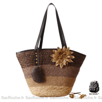 Sac Main Femme Été 2022 - modèle Marron café - Sac Roche ™