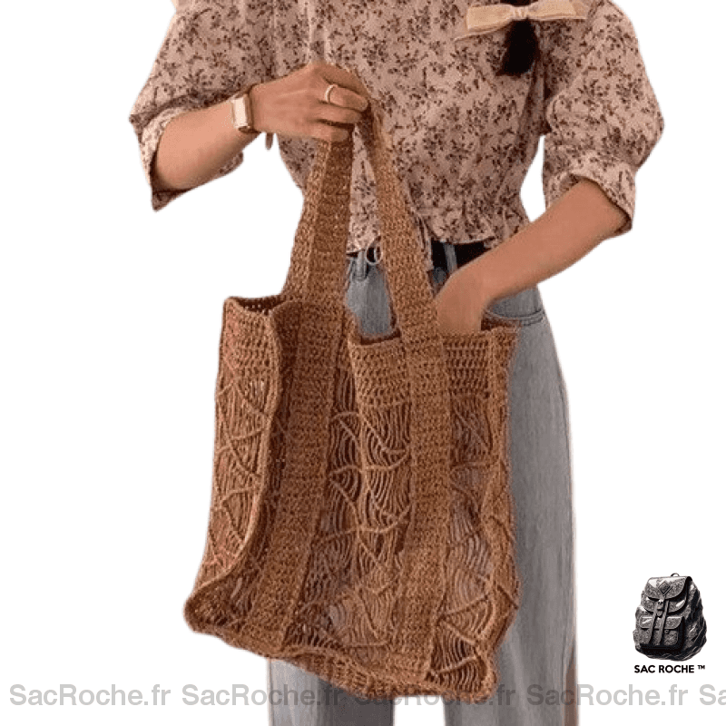 Sac Main Femme Été 50 Ans 34X38X11Cm À