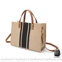 Sac Main Femme Été Beige 2019 - Sac Roche ™