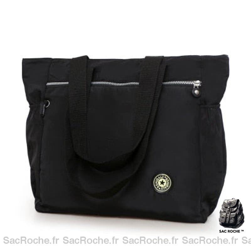 Sac Main Femme Été Imperméable Noir À