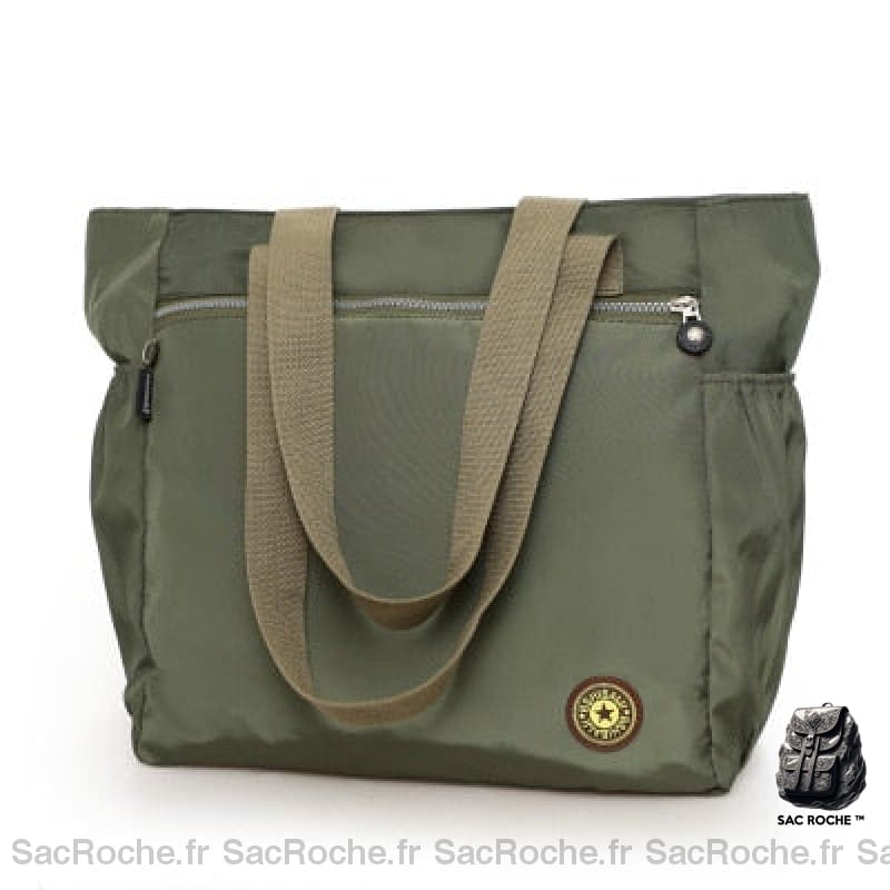 Sac Main Femme Été Imperméable Vert À