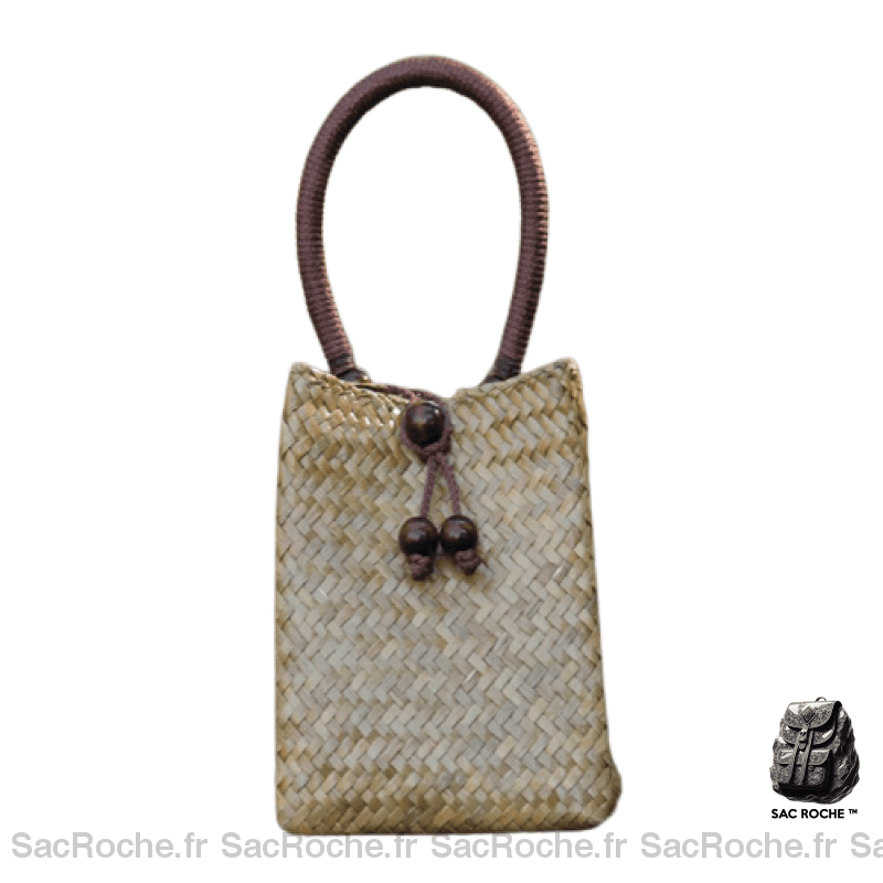 Sac Main Femme Ete Natural Color À
