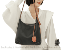 Sac Main Femme Été - modèle Noir - Sac Roche ™