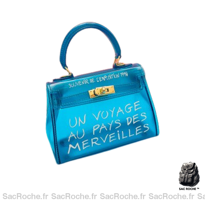 Sac Main Femme Été Tendance! Bleu / S À