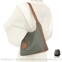 Sac Main Femme Été - modèle Vert - Sac Roche ™