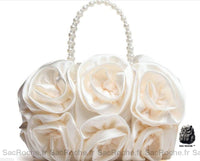 Sac main femme fantaisi - modèle Beige / 30x18cm - Sac Roche ™