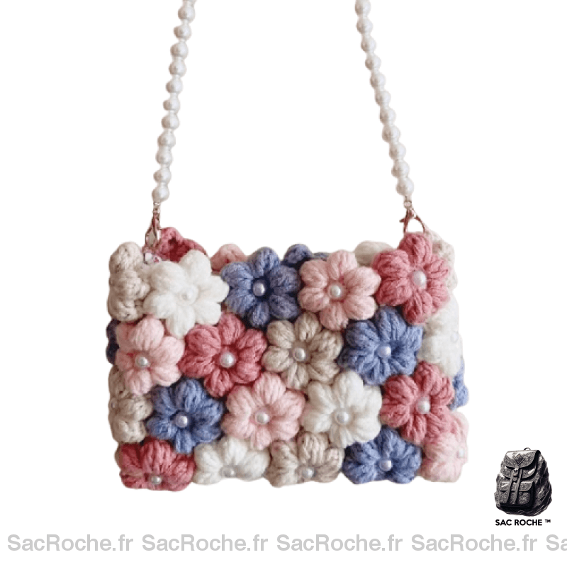 Sac Main Femme Fantaisie Petit Lavande / 18X13X2Cm À