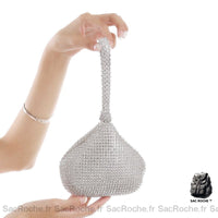 Sac Main Femme Fashion Prix Bas - modèle Argenté - Sac Roche ™