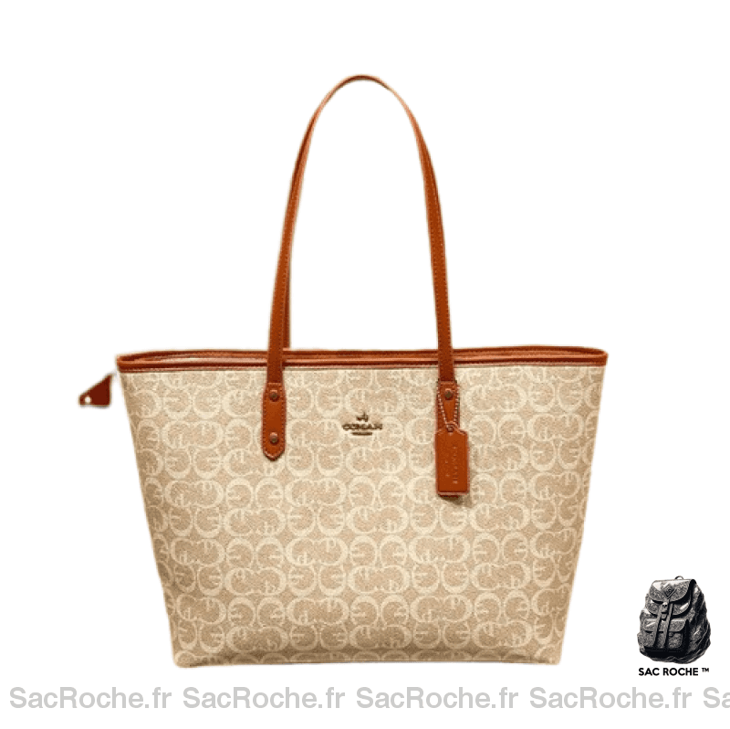 Sac Main Femme Fermeture Eclair Orange À