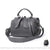 Sac Main Femme Forme Bowling - modèle Gris - Sac Roche ™