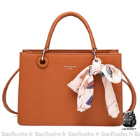 Sac Main Femme Foulard Trendy - modèle Cam - Sac Roche ™