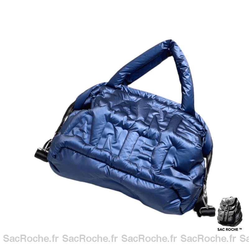 Sac Main Femme Fourre-Tout Bleu Roi À