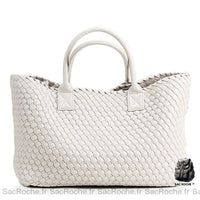 Sac Main Femme Fourre Tout Classique - modèle Blanc - Sac Roche ™