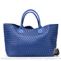 Sac Main Femme Fourre Tout Classique - modèle Bleu marine - Sac Roche ™