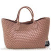 Sac Main Femme Fourre Tout Classique Rose Poudré À