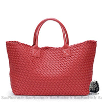 Sac Main Femme Fourre Tout Classique - modèle Rouge - Sac Roche ™