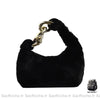 Sac Main Femme Fourrure Synthétique Noir / 23Cm*16Cm*13Cm À