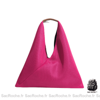 Sac Main Femme Fuchsia Élégant - Sac Roche ™