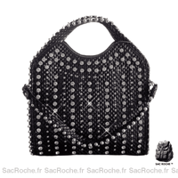 Sac Main Femme Grand - modèle Noir - Sac Roche ™