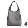 Sac Main Femme Gris Clair / 30X33X15Cm À