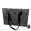 Sac Main Femme Gris Classique Foncé À