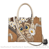 Sac Main Femme Hibou Dessin 2 / 20X29Cm À Main Femme
