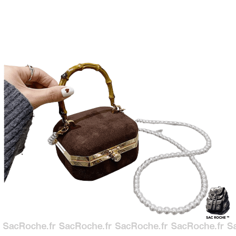 Sac Main Femme Hiver 2019 Café / 12X11X7Cm À