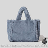 Sac Main Femme Hiver 2020 - modèle Bleu / 48x30x15cm - Sac Roche ™