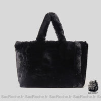 Sac Main Femme Hiver 2020 - modèle Noir / 48x30x15cm - Sac Roche ™