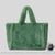Sac Main Femme Hiver 2020 - modèle Vert / 48x30x15cm - Sac Roche ™