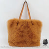 Sac Main Femme Hiver Elégant Orange À