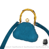 Sac Main Femme Hiver Tendance 2019 Bleu / 16X12X6Cm À