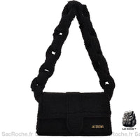 Sac Main Femme Hiver Tendance 2020 - modèle Black / 27x15x8cm - Sac Roche ™