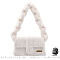 Sac Main Femme Hiver Tendance 2020 Blanc / 27X15X8Cm À