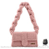 Sac Main Femme Hiver Tendance 2020 Rose / 27X15X8Cm À