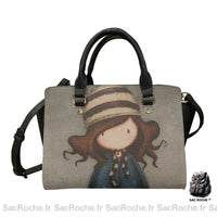 Sac Main Femme Imprimé Dessin Animé - modèle 14 - Sac Roche ™